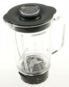 Mixer - Blender Bowl - Kw714340 Baugruppe Glasbecher Komplett Bk Zierleiste Bl240-8 [Delonghi]