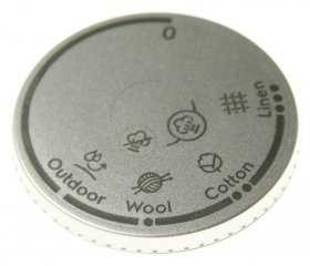 Control Knob - 4055453668 Temperature Regulator Silver [Electrolux Aeg]
