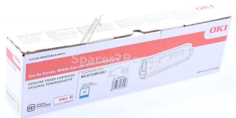 Oki Toner Cartridge - 45862816 Toner Cartridge Cyan 10k