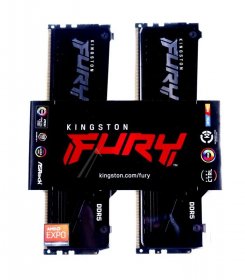 Ram Processors - Kingston 16gb 6000mt-s Ddr5 Cl36 Dimm Kit Of 2 Fury Beast Rgb Expo