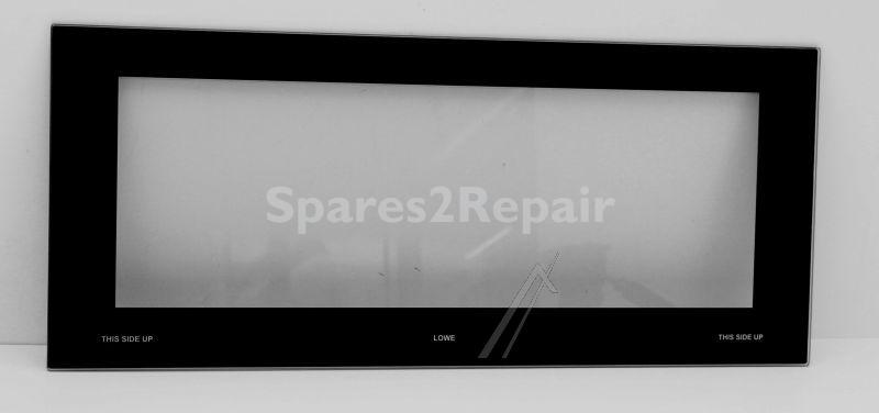 Oven outer Door - 20856725 Outer Glass Assembly (do main Oven flt blck56 [Vestel]