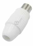 Axing Coaxial Socket - Ckk 1-00 Iec Kupplung Mit Schraubanschluss