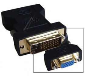 Compatible Dvi plug-hdd socket - Adaptor Dvi-d Plug (24+1)-vga Socket (digital) Compatible Dvi plug-hdd socket - Adaptor Dvi-d Plug (24+1)-vga Socket (digital)