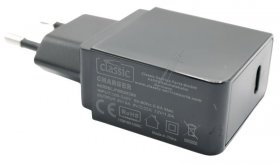 Classic Usb Power Supplies - Pse50298eu Universal - Usb-c - Charger With Power Delivery (usb-pd) Black