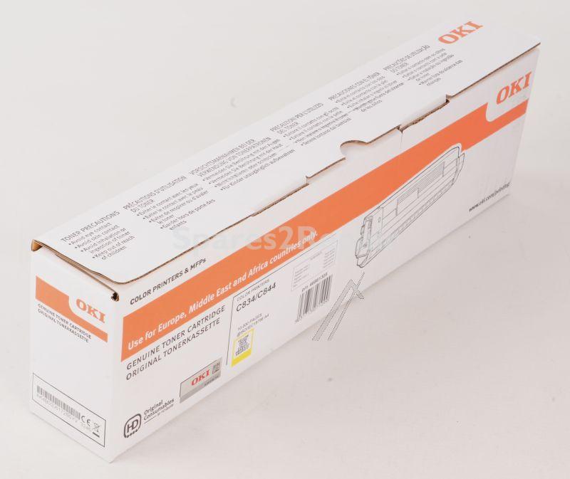 Oki Toner Cartridge - 46861305 Toner Cartridge Yellow 10k