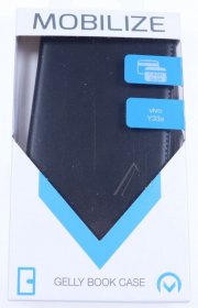 Mobilize Leather Bag Gsm - 28313 Mobilize Classic Gelly Wallet Book Case Vivo Y33s Black