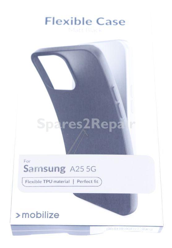 Mobilize Leather Bag Gsm - 29311 Mobilize Rubber Gelly Case Samsung Galaxy A25 5g Matt Black
