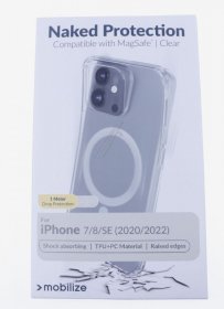 Mobilize Leather Bag Gsm - 29395 Mobilize Magsafe Compatible Naked Protection Case For Apple Iphone 7-8-se(2020-2022) Transparent