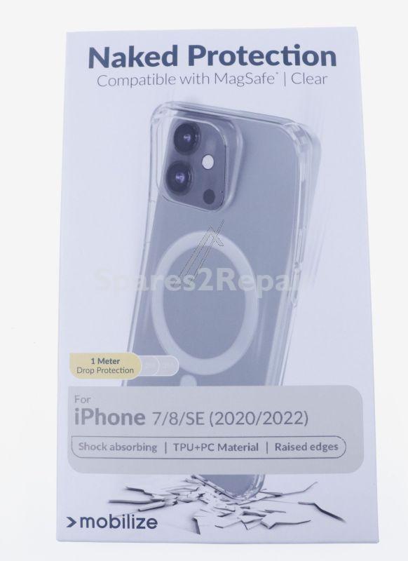 Mobilize Leather Bag Gsm - 29395 Mobilize Magsafe Compatible Naked Protection Case For Apple Iphone 7-8-se(2020-2022) Transparent