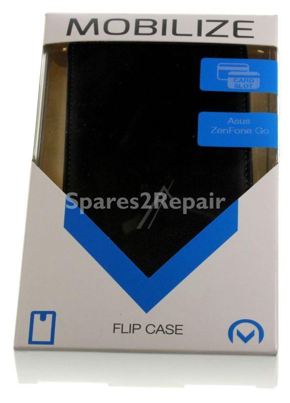 Mobilize Leather Bag Gsm - 23258 Mobilize Classic Gelly Flip Case Asus Zenfone Go Black