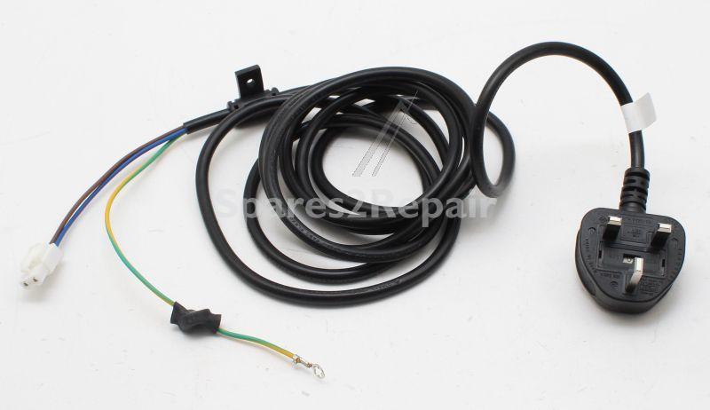 Samsung Mains Power Lead - 3903-001024 Cbf-power Cord at uk gb3f 3c 250v 13a bl