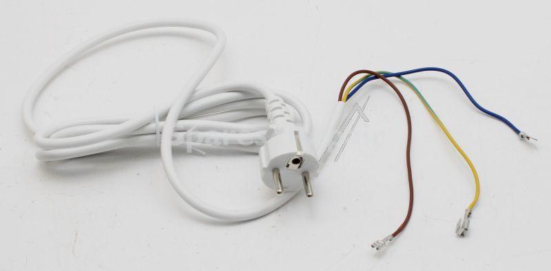 Mains Power Lead - As00001649 3x0 75 H05vvf L1980 Wh Eu(yc) S1001 [Delonghi]
