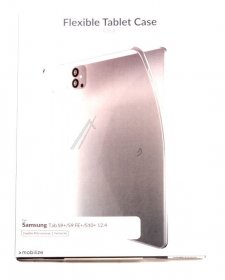 Mobilize Leather Bag Gsm - 29029 Mobilize Gelly Case Samsung Galaxy Tab S9+ 12 4 Clear