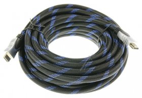 Compatible Hdmi Cable - Hdmi Lead With Metal Plug And Black Blue 10m Compatible Hdmi Cable - Hdmi Lead With Metal Plug And Black Blue 10m