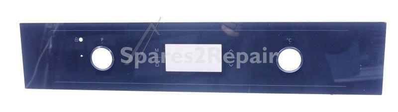 Oven outer Door - 22129093 Glass Front Panel Gr (b-in black) [Vestel]