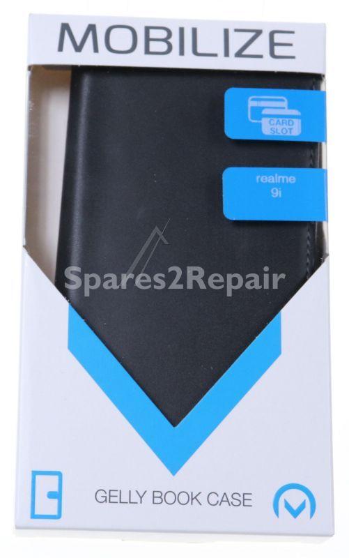 Mobilize Leather Bag Gsm - 27875 Mobilize Classic Gelly Wallet Book Case Realme 9i Black