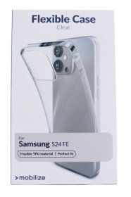 Mobilize Leather Bag Gsm - 29990 Mobilize Gelly Case Samsung Galaxy S24 Fe Clear