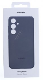 Samsung Leather Bag Gsm - Ef-ps721cbegww Samsung Silicone Case For Galaxy S24 Fe Black