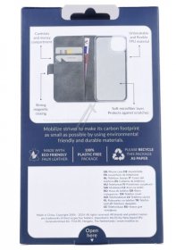 Mobilize Leather Bag Gsm - 29685 Mobilize Classic Gelly Wallet Book Case Google Pixel 8a Black