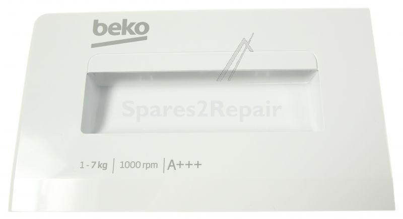 Detergent Dispenser Cover - 1912504003 C00908266 Front Cover Detergent Drawer [Arcelik]