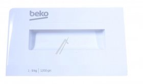 Detergent Dispenser Cover - 2459209731 C00896400 Detergent Drawer Front Cover Assembly [Arcelik]