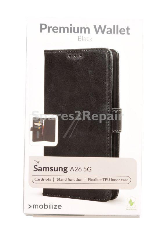Mobilize Leather Bag Gsm - 80258 Mobilize Premium Gelly Wallet Book Case Samsung Galaxy A26 5g Black
