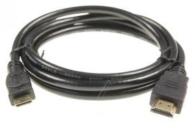 Compatible Hdmi plug-mini Hdmi c plug - Hdmi-a-male-hdmi-c-male (mini) Black 1 5m Compatible Hdmi plug-mini Hdmi c plug - Hdmi-a-male-hdmi-c-male (mini) Black 1 5m