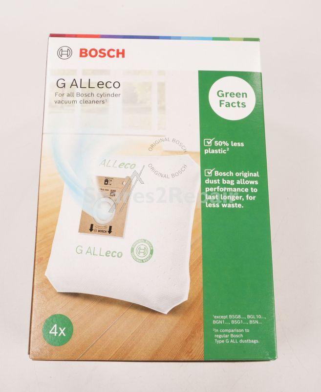 Vacuum Cleaner Bags - 17008892 Vacuum Cleaner Bag Powerprotect Dustbag: Type Gall Eco 4 Dust Bag Type G Reduced Plastic Content [Bosch Siemens]