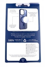 Mobilize Leather Bag Gsm - 28689 Mobilize Magsafe Compatible Hybrid Case Apple Iphone 12-12 Pro Black