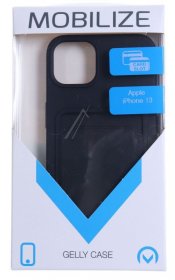 Mobilize Leather Bag Gsm - 27691 Mobilize Rubber Gelly Case With Card Compartment Apple Iphone 13 Matt Black