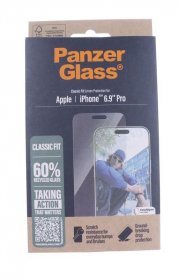 Panzerglass Display Protective Plastic Film - 2876 Panzerglass Screen Protector Iphone 24 Pro | Classic Fit