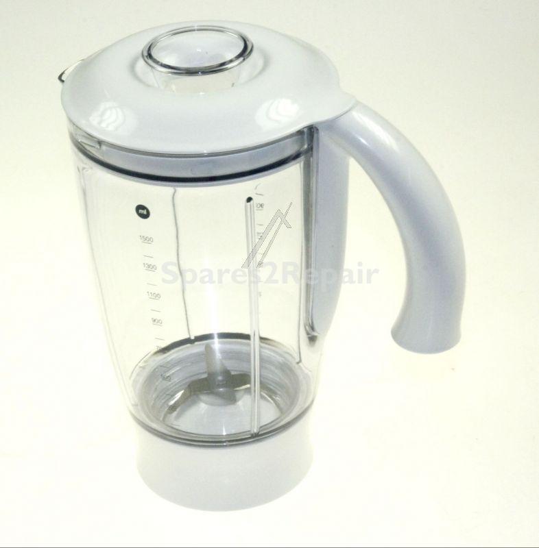 Mixer - Blender Bowl - Kw662494 662494 Liquidiser Assembly Complete - White Trim [Delonghi]