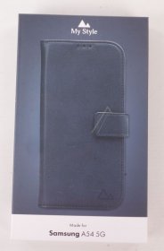 Mystyle Leather Bag Gsm - 28646 My Style Flex Wallet For Samsung Galaxy A54 5g Ocean Blue