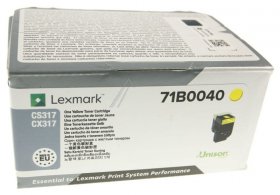 Lexmark Toner Cartridge - 71b0040 Toner Cartridge Yellow 2 3k