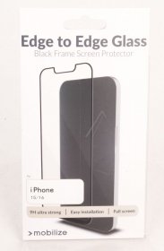 Mobilize Display Protective Film - 57753 Mobilize Edge-to-edge Glass Screen Protector Apple Iphone 15-16 Full Glue