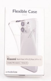 Mobilize Leather Bag Gsm - 80316 Mobilize Gelly Case Xiaomi Redmi Note 14 Pro Clear