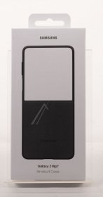 Samsung Leather Bag Gsm - Ef-vf766pbegww Samsung Kindsuit Case For Galaxy Flip7 Black