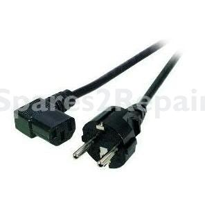 Cold Mains Plug And Lead - Power Cord Coude 5,0m