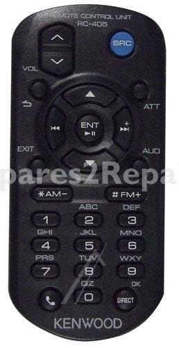 Kenwood Ir remote Control - Kca-rc405 A70-2104-05 Remote Control