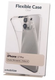 Mobilize Leather Bag Gsm - 81019 Mobilize Gelly Case Apple Iphone 17 Pro Clear