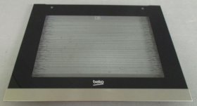 Oven outer Door - 210444003 C00924079 Front Door Glass Group [Arcelik]