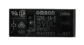 Omron Pcb Relay To 6v - 5vdc 16a-250vac Relay 1 Normally Open Contact - G2RL-1A-E DC5