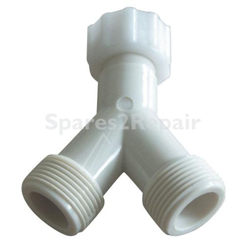 Compatible Twin Connector - Y Piece Hose Connector