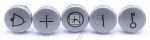 Switch Set - 00421453 Push Button Set [Bosch Siemens]
