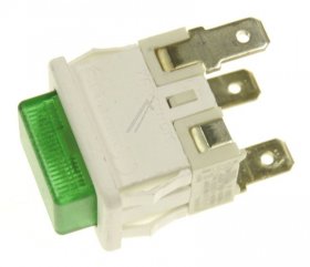Light Switch - C00341478 481927618261 Switch Green [Whirlpool Indesit]