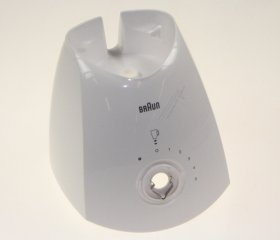 Braun Housing Top - 7051223 67051223 Upper Housing Pure White