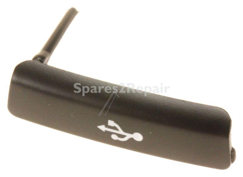 Samsung Covering Cap - Gh98-25616b Cover For Micro Usb Jack Black