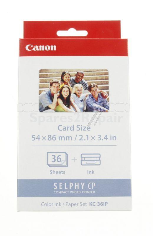 Canon Cartridge - Kc-36ip 7739a001 Paper 36 Sheets 86x54mm Incl Cartridge