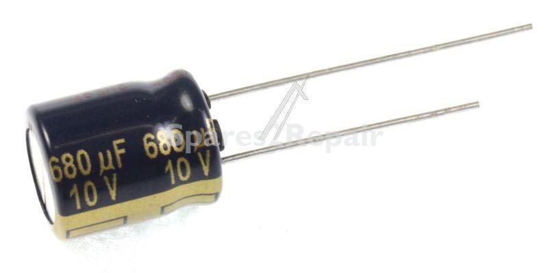 Panasonic 10v Radial Electrolytic 105 De - 680uf-10v Eeufc1a681 Elko Radial Pan Capacitor 105° 10x12 5mm