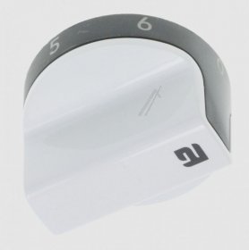 Hisense Gorenje Button - 703821 Knob Asko 0-6 Black-white